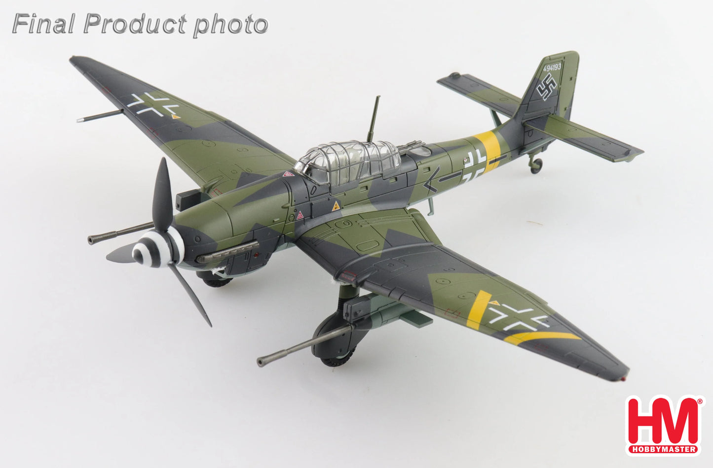 HOBBY MASTER JU 87G-2 TANK BUSTER WNR. 494193, STAB./SG 2, SLOVAKIA 1944