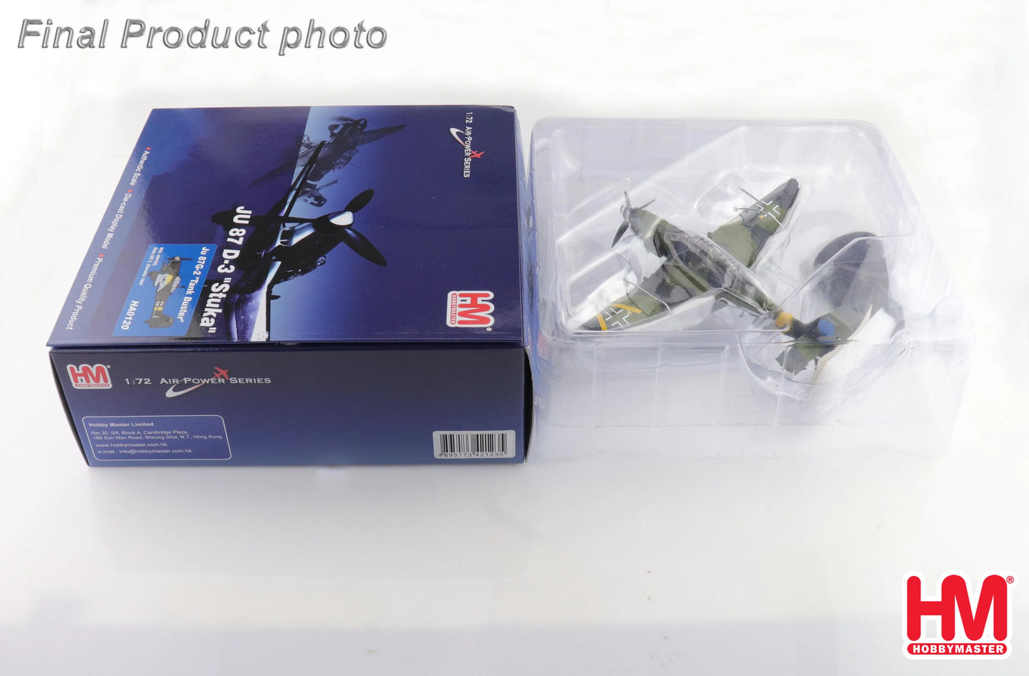 HOBBY MASTER JU 87G-2 TANK BUSTER WNR. 494193, STAB./SG 2, SLOVAKIA 1944