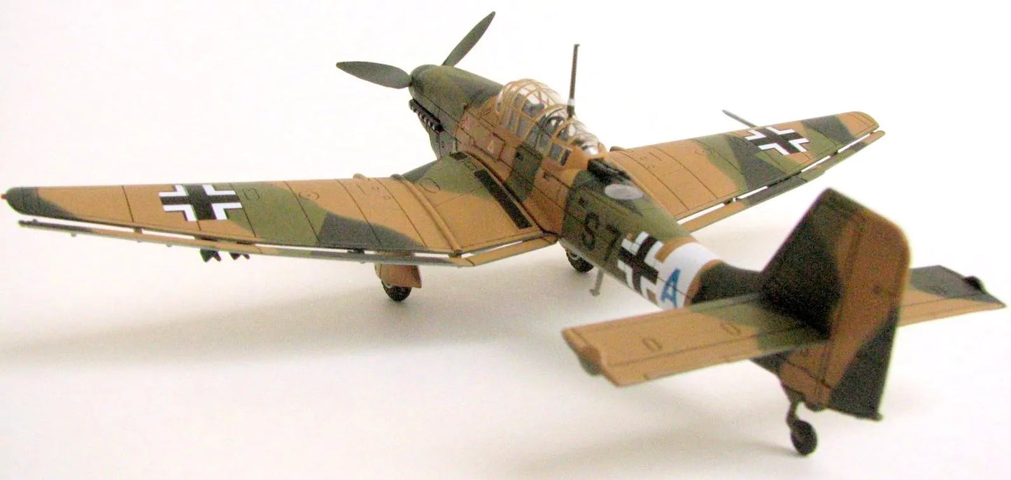 HOBBY MASTER JU-87 D-3 GESCHWADERSTAB OF STG3 "WALTER SIEGEL" DERNA LIBYA 1942