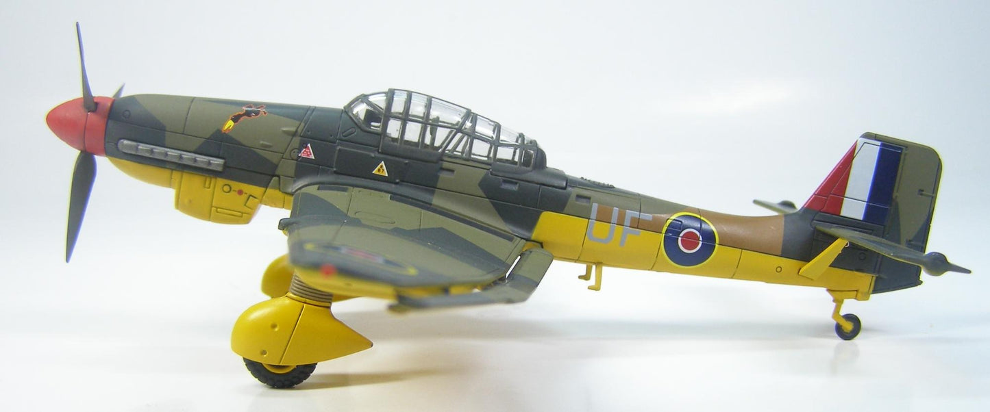 HOBBY MASTER JU-87D STUKA RAF "CAPTURED AIRCRAFT" RAF SIDI HANEISH LIBYA 1942