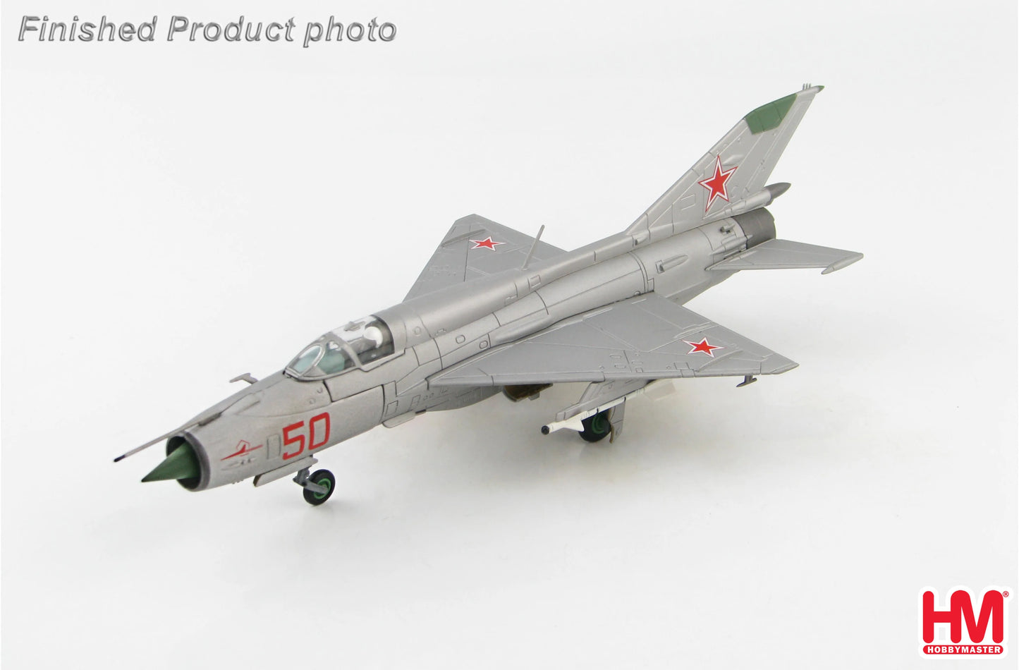 HOBBY MASTER MIG-21 PFM RED 50 SOVIET AIR FORCE