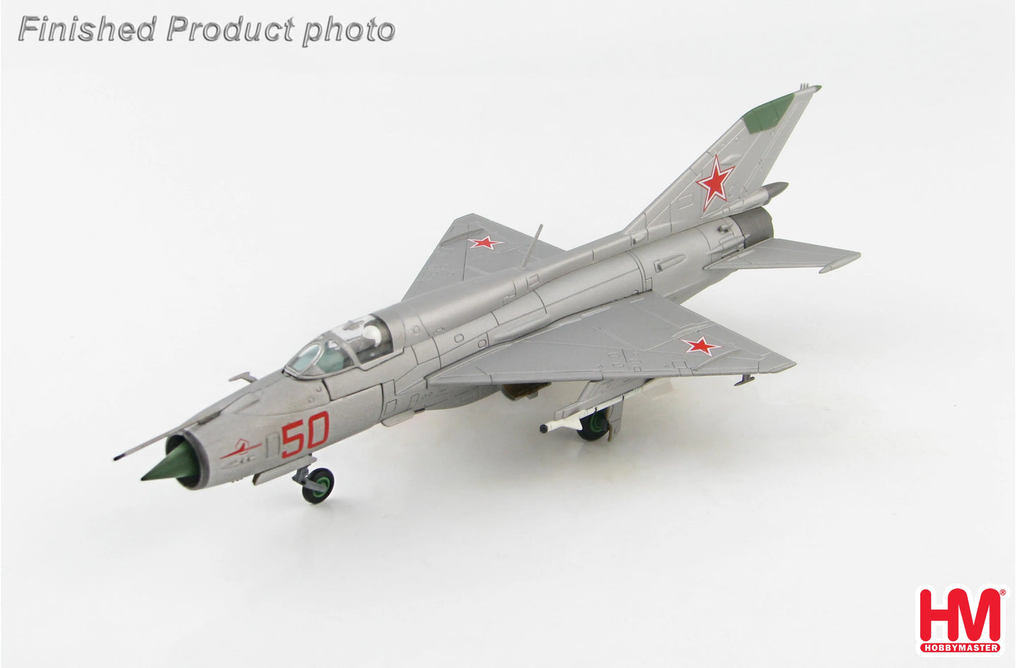 HOBBY MASTER MIG-21 PFM RED 50 SOVIET AIR FORCE