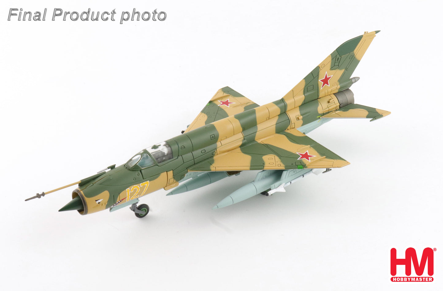 HOBBY MASTER MIG-21SM, 812TH UAP, KHARKOV HIGHER MILITARY ACADEMY, SOVIET UNION, AUG. 1991
