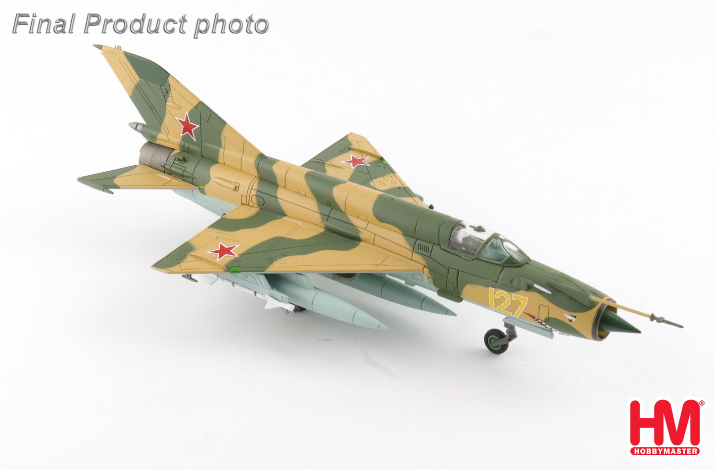 HOBBY MASTER MIG-21SM, 812TH UAP, KHARKOV HIGHER MILITARY ACADEMY, SOVIET UNION, AUG. 1991