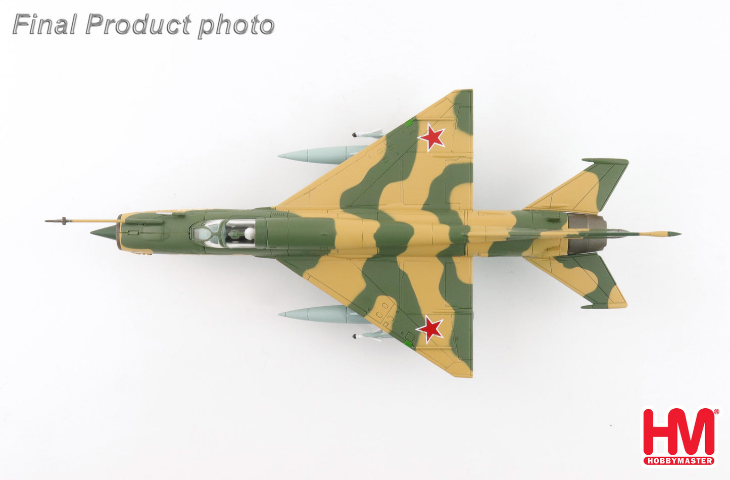 HOBBY MASTER MIG-21SM, 812TH UAP, KHARKOV HIGHER MILITARY ACADEMY, SOVIET UNION, AUG. 1991