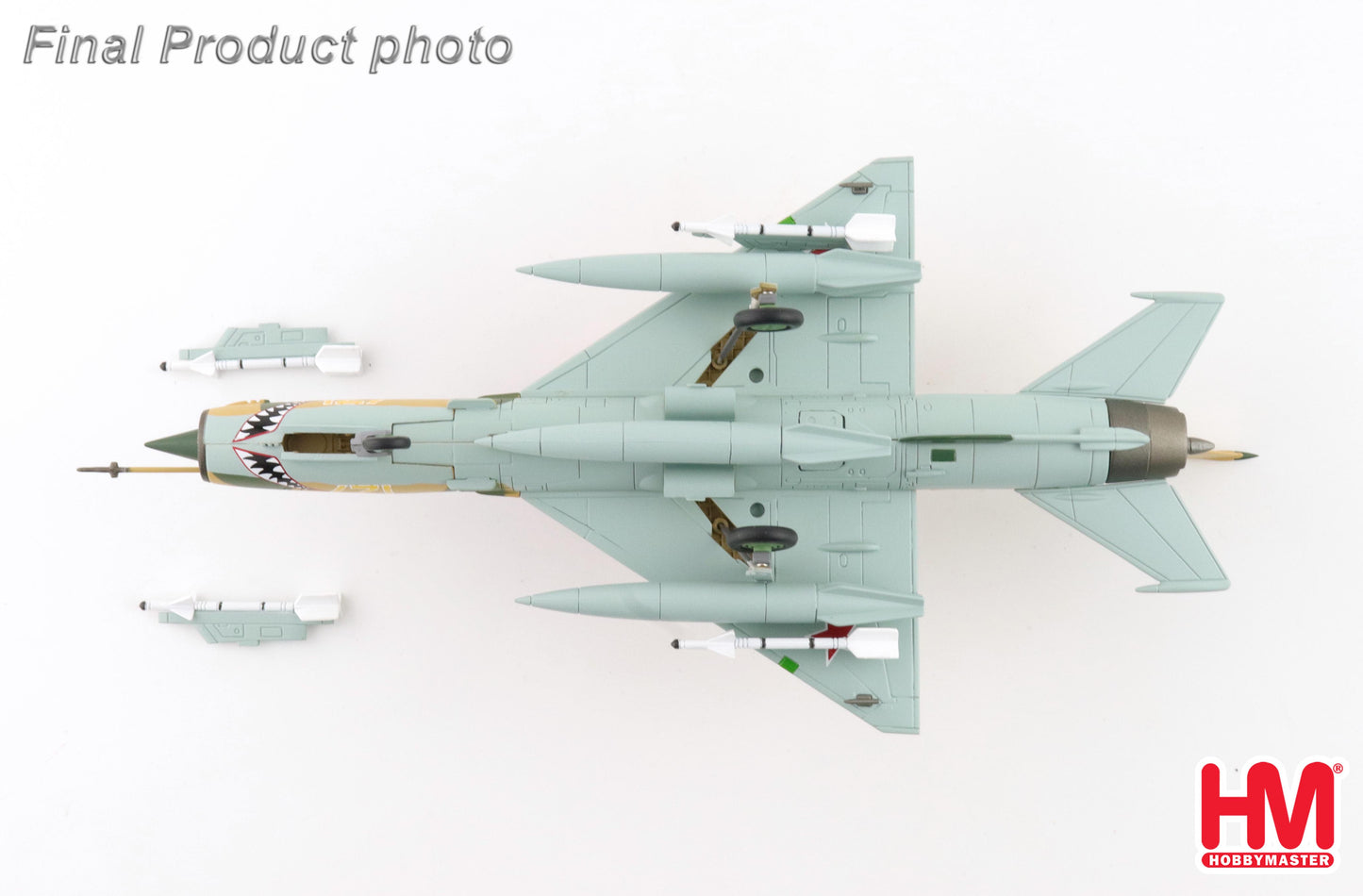 HOBBY MASTER MIG-21SM, 812TH UAP, KHARKOV HIGHER MILITARY ACADEMY, SOVIET UNION, AUG. 1991