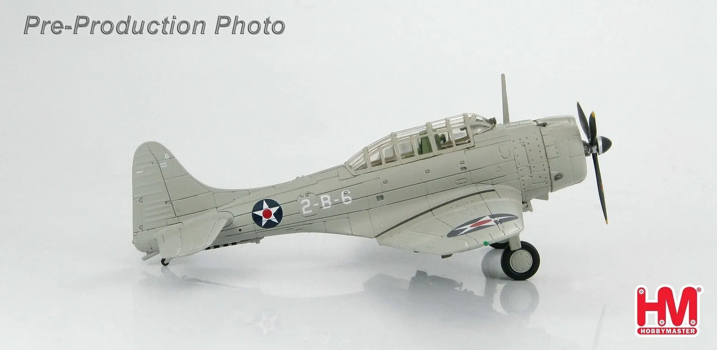 HOBBY MASTER SBD-2 DAUNTLESS "WHITE 2-B-6" HAWAII 1941
