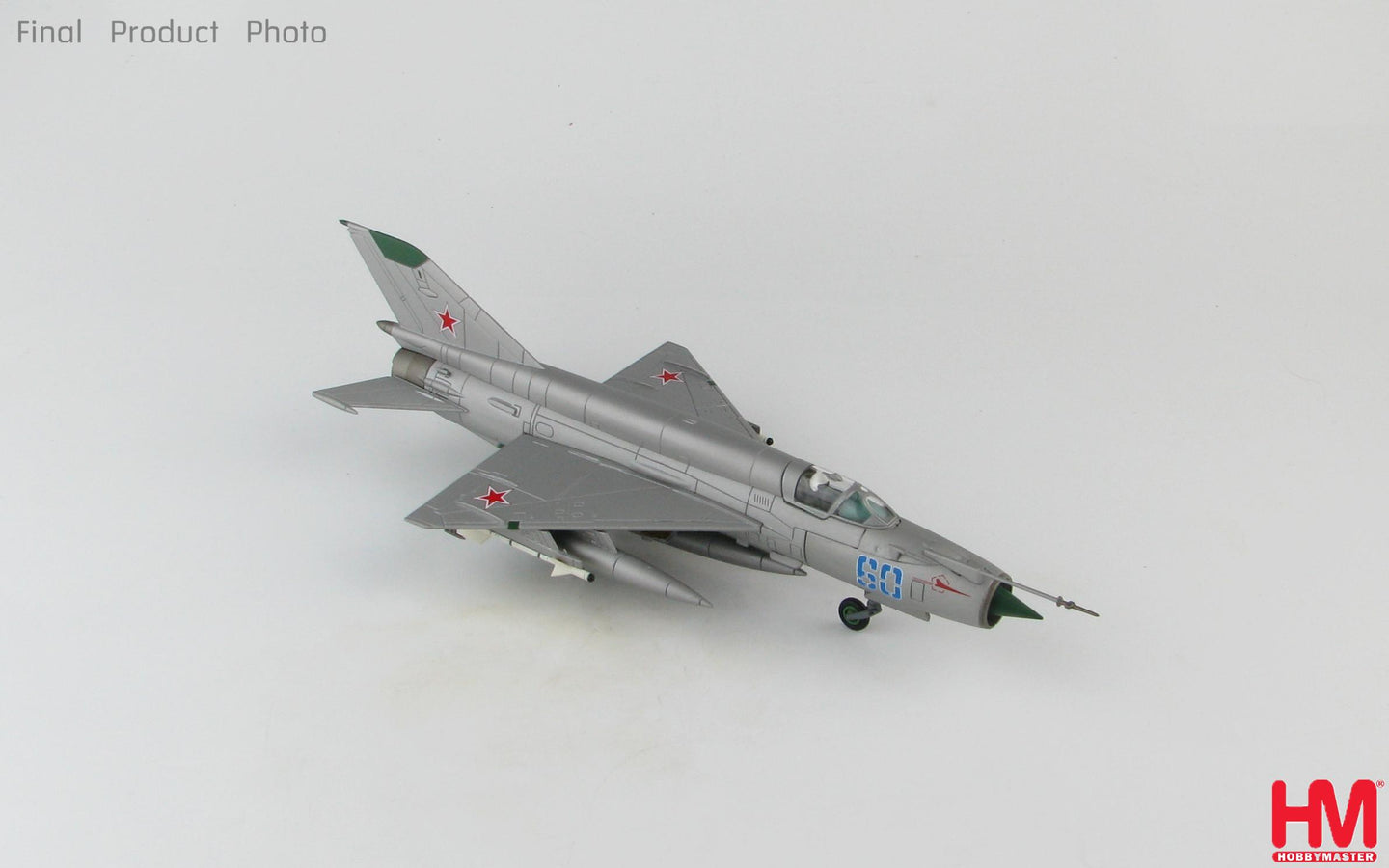 HOBBY MASTER MIG-21SMT FISHBED SOVIET AIR FORCE
