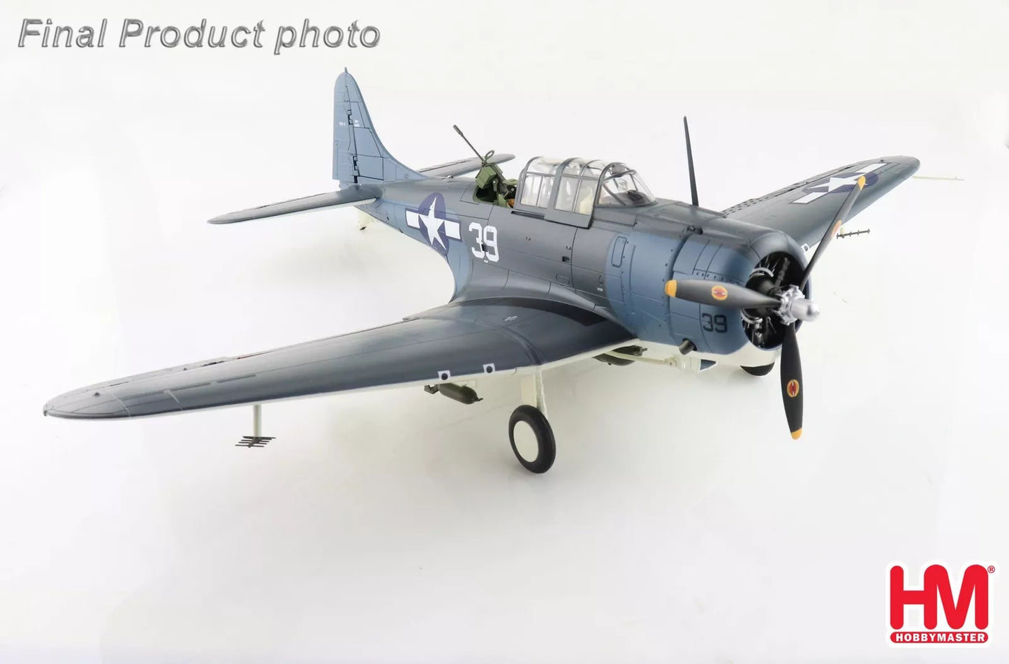 HOBBY MASTER DOUGLAS SBD-5 "DAUNTLESS" WHITE 39 BATTLE OF PHILIPPINE SEAS 1944