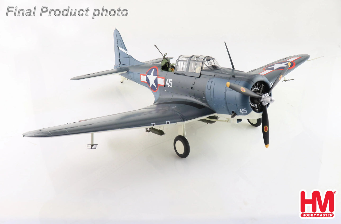 HOBBY MASTER DOUGLAS SBD-5 "DAUNTLESS" WHITE 45 1943