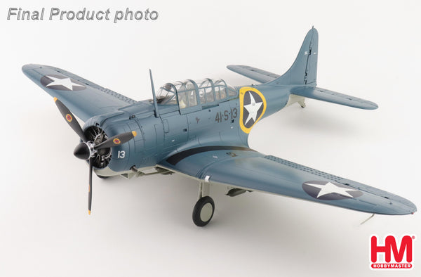 HOBBY MASTER SBD-3 DAUNTLESS US NAVY 41-S-13 "OPERATION TORCH" USS RANGER NOV 1942