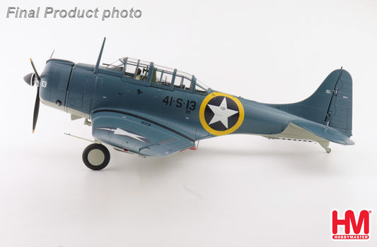HOBBY MASTER SBD-3 DAUNTLESS US NAVY 41-S-13 "OPERATION TORCH" USS RANGER NOV 1942