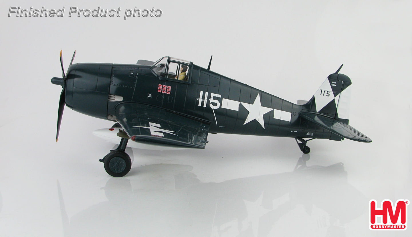 HOBBY MASTER F6F-5 USS ESSEX "DEATH AND DESTRUCTION" BUNO 72534 VF-83 MAY 1945
