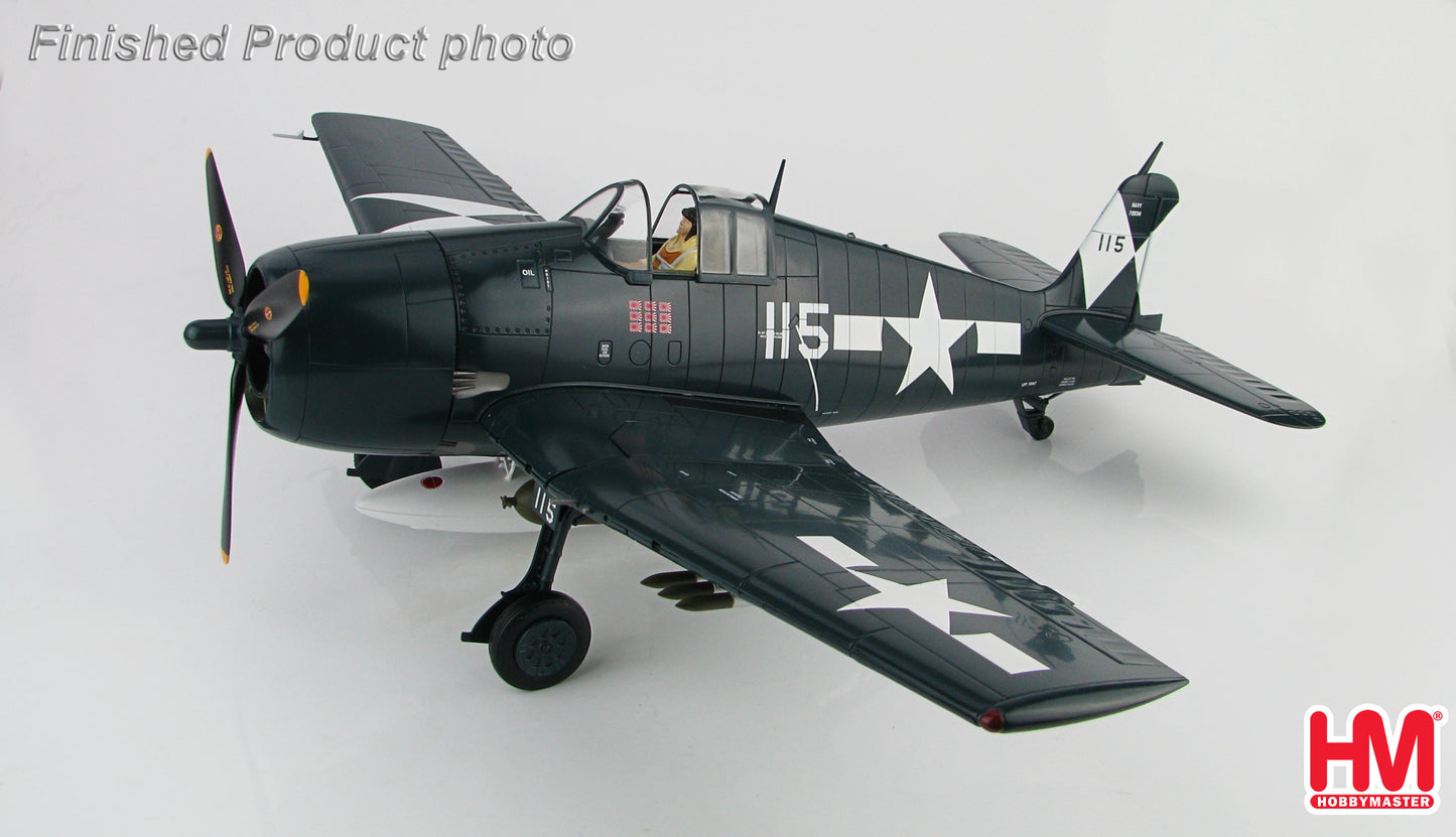 HOBBY MASTER F6F-5 USS ESSEX "DEATH AND DESTRUCTION" BUNO 72534 VF-83 MAY 1945