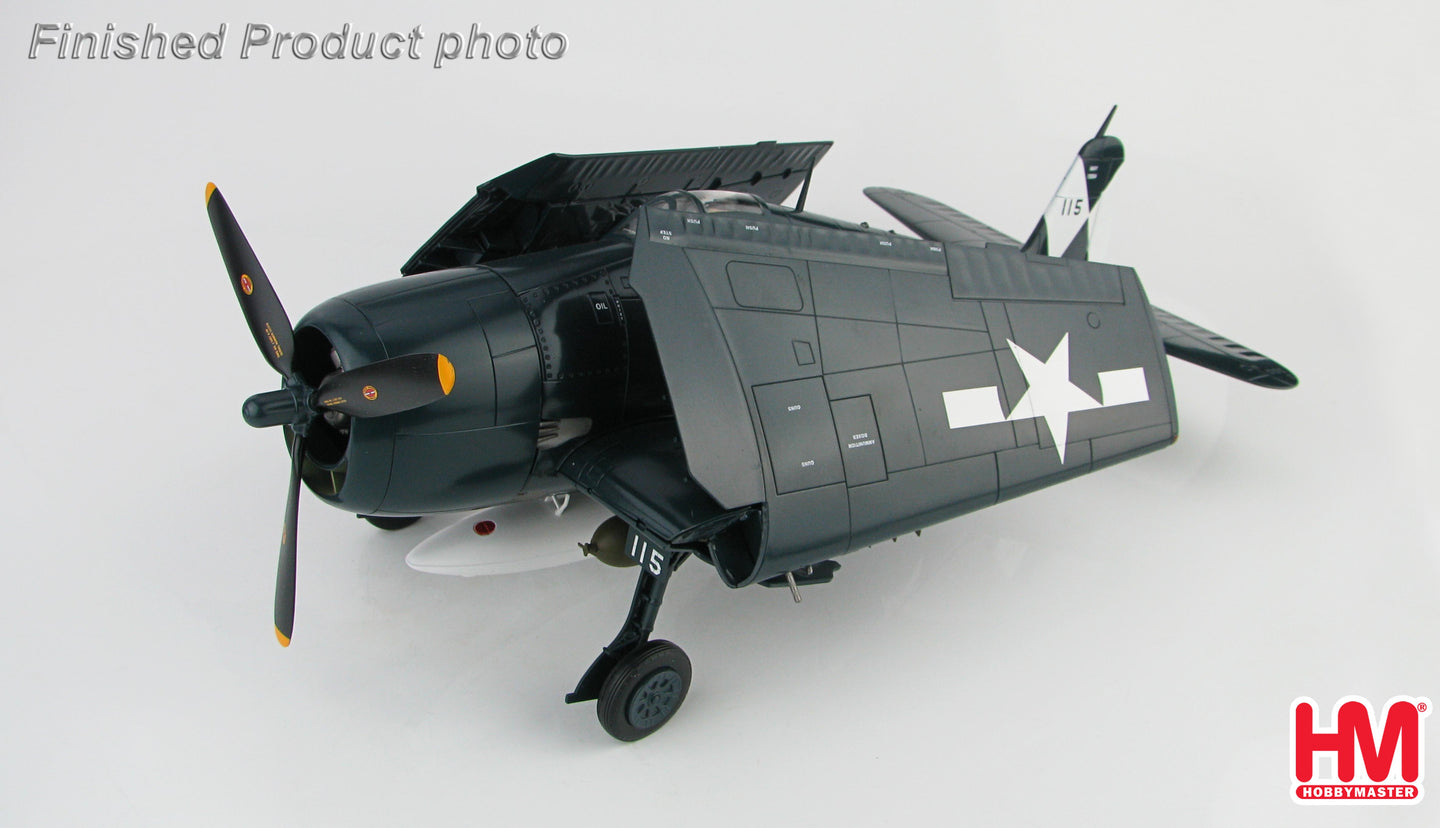 HOBBY MASTER F6F-5 USS ESSEX "DEATH AND DESTRUCTION" BUNO 72534 VF-83 MAY 1945