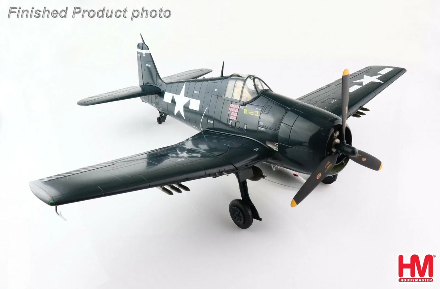 HOBBY MASTER F6F-5 MINIS II USS ESSEX