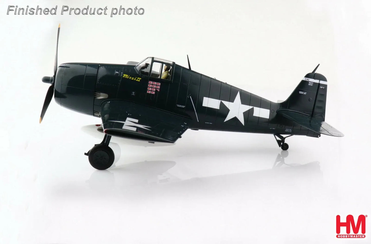 HOBBY MASTER F6F-5 MINIS II USS ESSEX