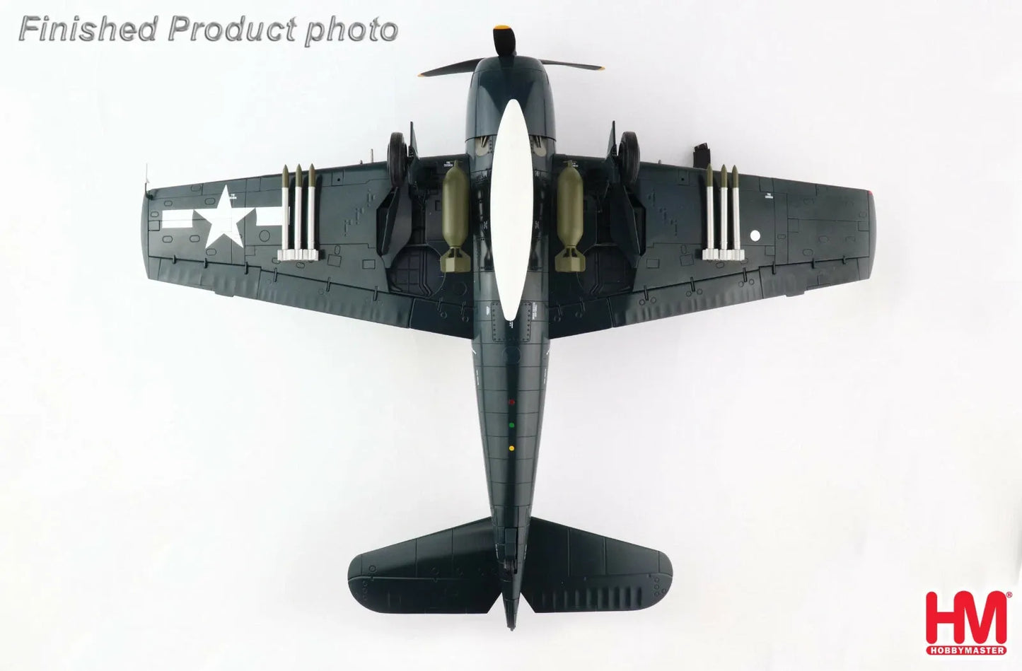 HOBBY MASTER F6F-5 MINIS II USS ESSEX