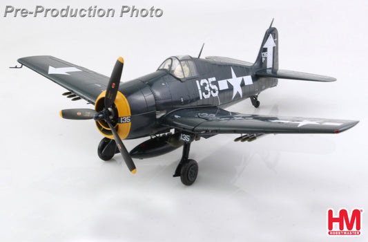 HOBBY MASTER F6F-5P HELLCAT 135P VF-84 "WOLF GANG" USS BUNKER HILL AUGUST 1945