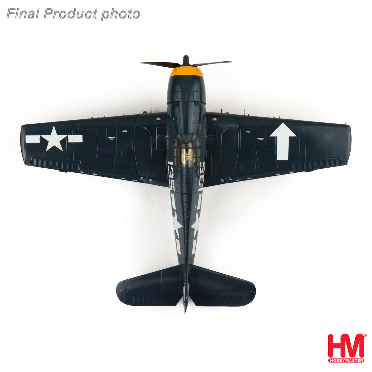 HOBBY MASTER F6F-5P HELLCAT 135P VF-84 "WOLF GANG" USS BUNKER HILL AUGUST 1945