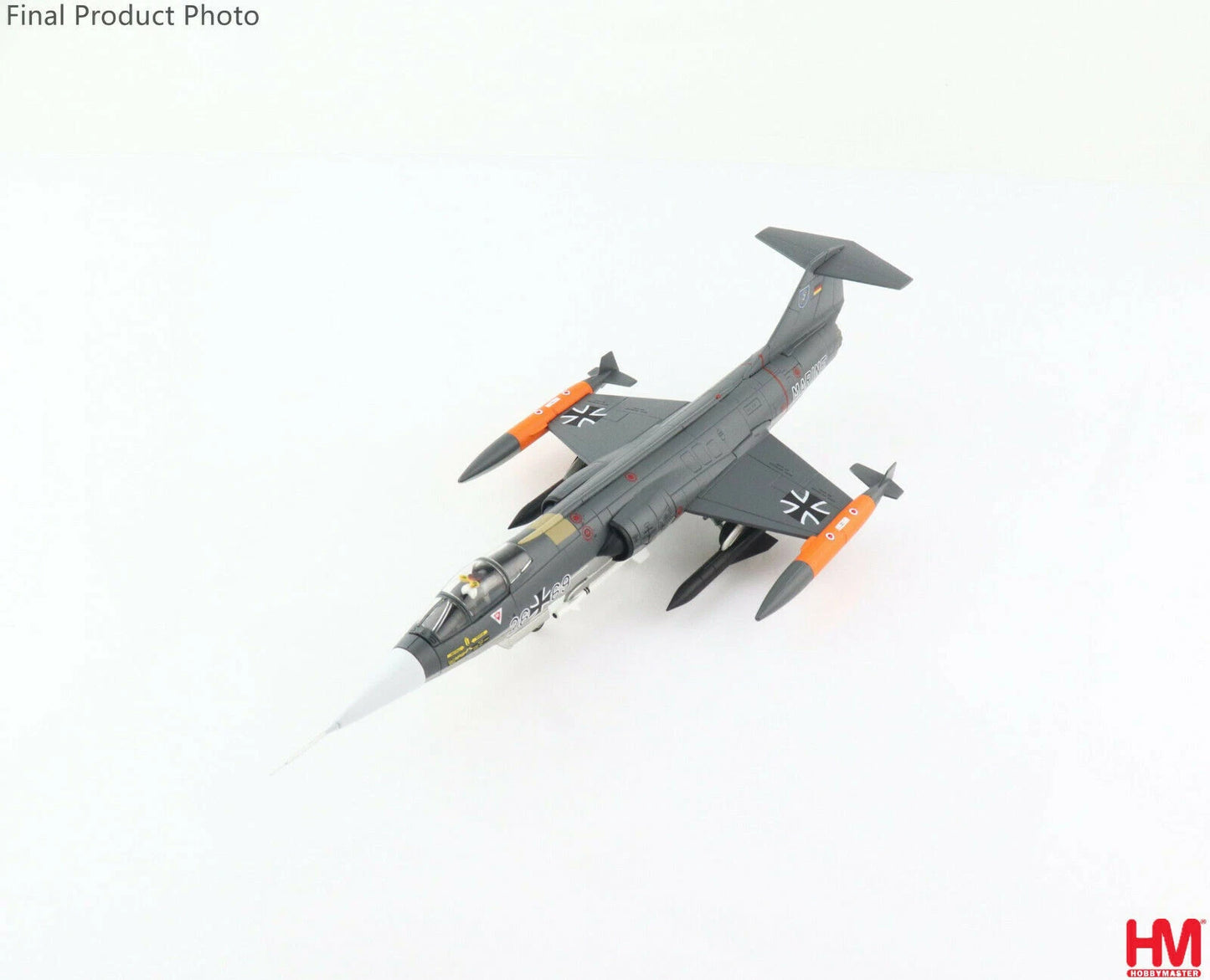 HOBBY MASTER F-104G STARFIGHTER GERMAN NAVY MFG 2 26+69 MARINEFLIEGER 1985