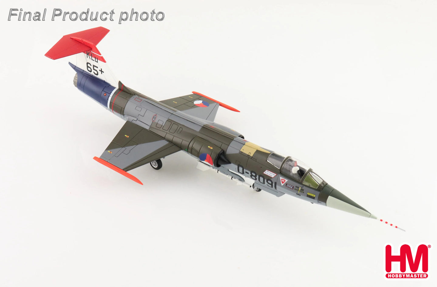 HOBBY MASTER F-104G STARFIGHTER D-8091 ROYAL NETHERLANDS AIR FORCE 1978