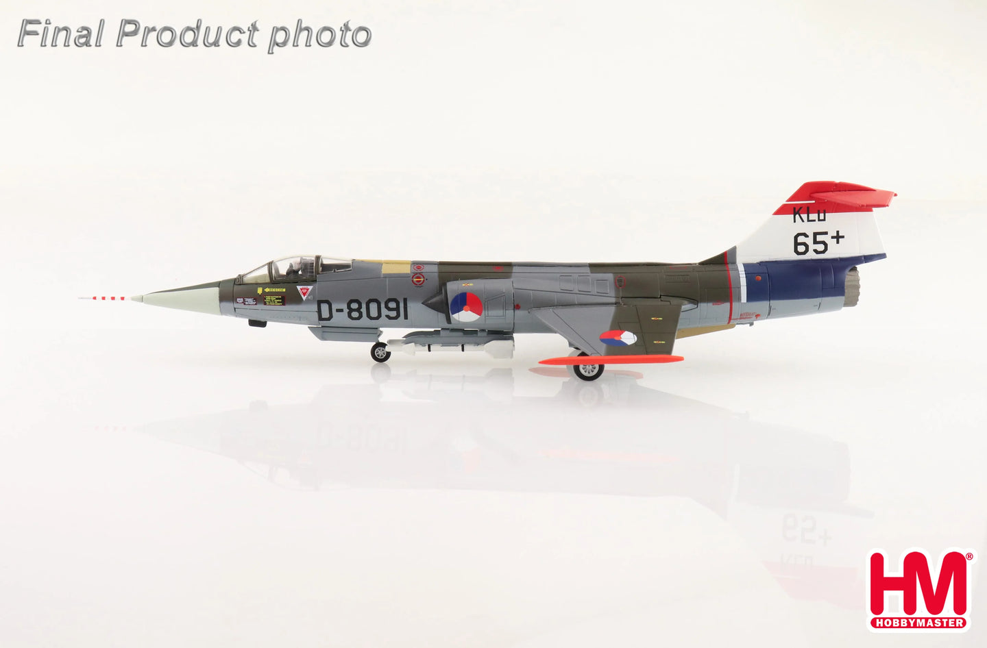HOBBY MASTER F-104G STARFIGHTER D-8091 ROYAL NETHERLANDS AIR FORCE 1978