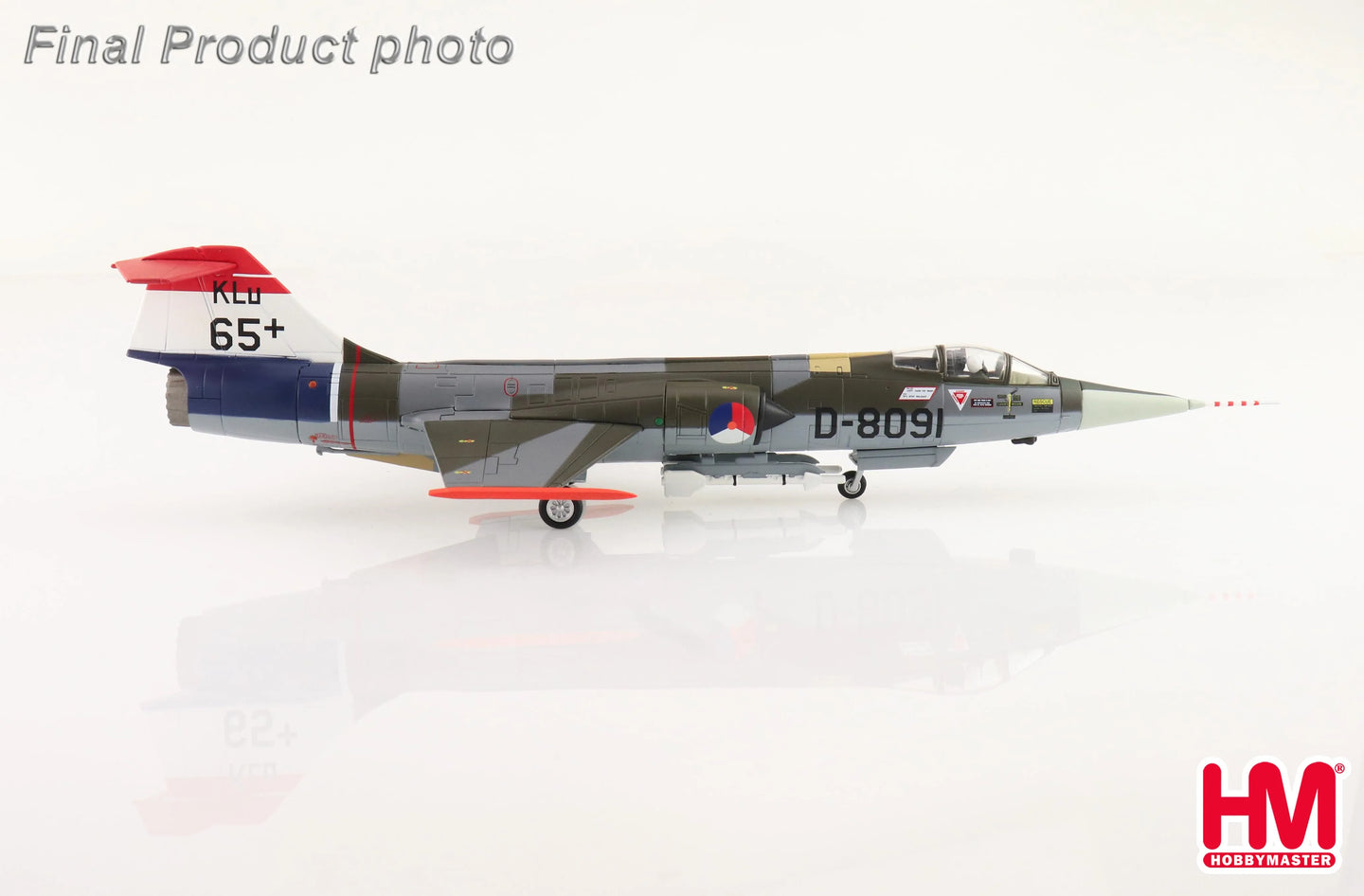 HOBBY MASTER F-104G STARFIGHTER D-8091 ROYAL NETHERLANDS AIR FORCE 1978