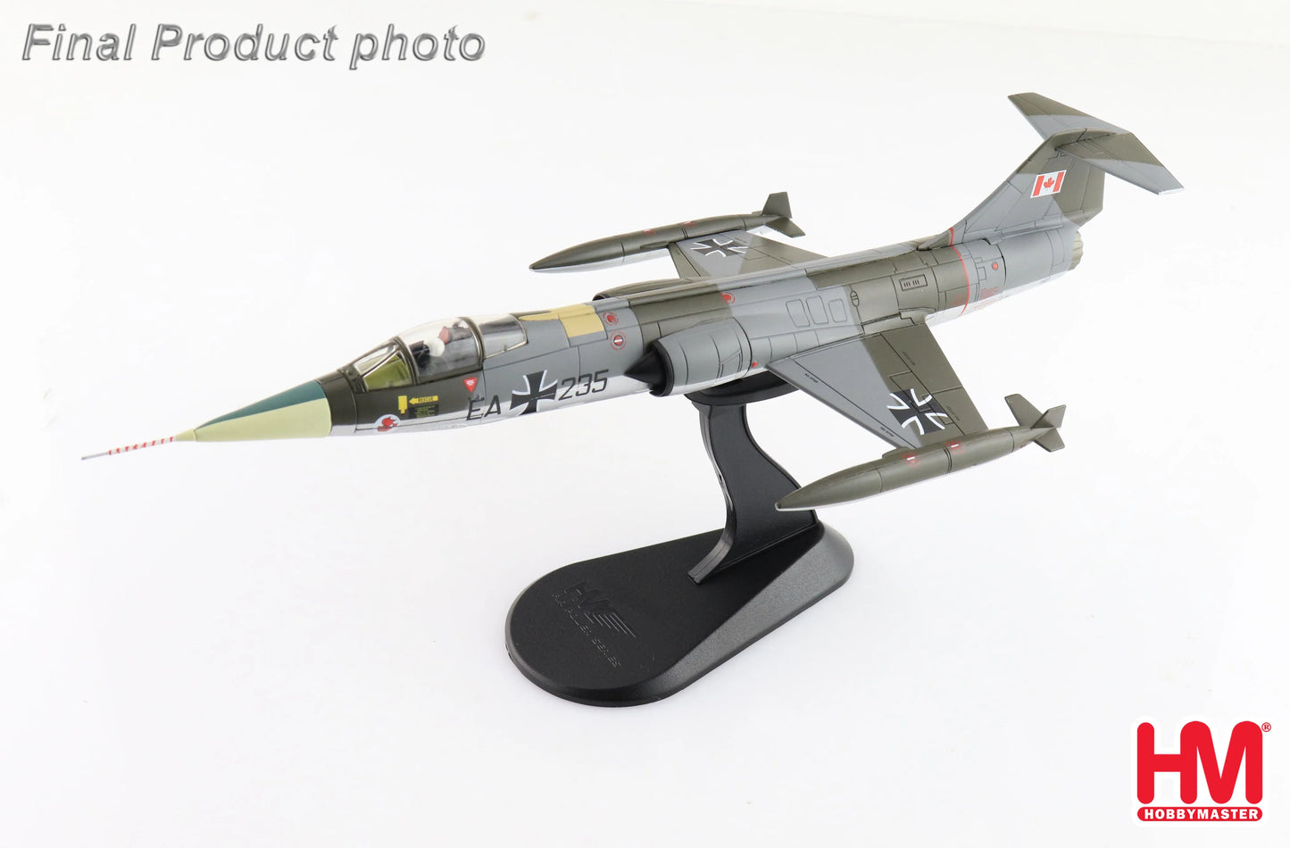 HOBBY MASTER RF104G STARGFIGHTER LUFTWAFFE EA+235 AG 51 "IMMELMANN" 1966
