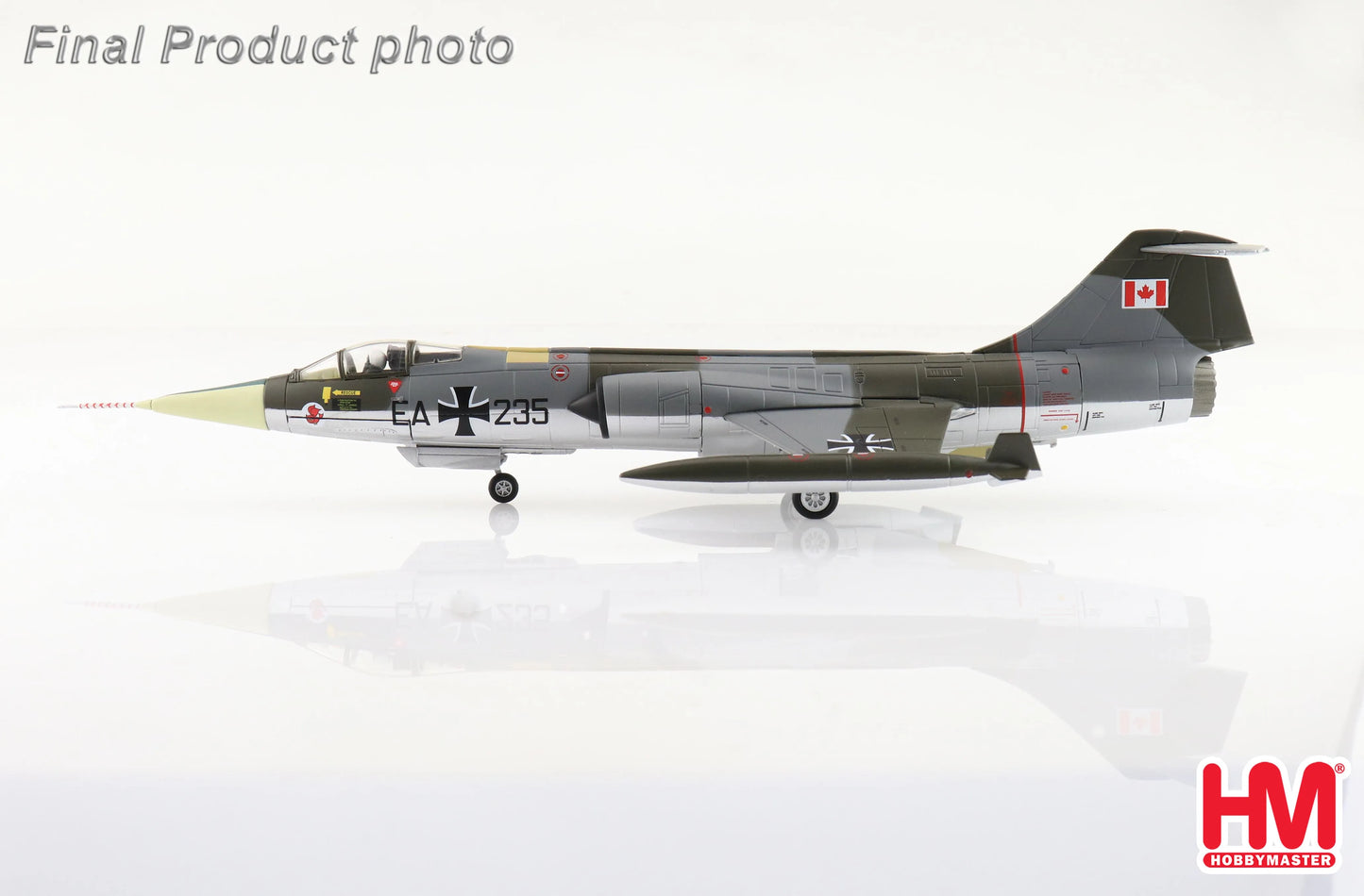 HOBBY MASTER RF104G STARGFIGHTER LUFTWAFFE EA+235 AG 51 "IMMELMANN" 1966