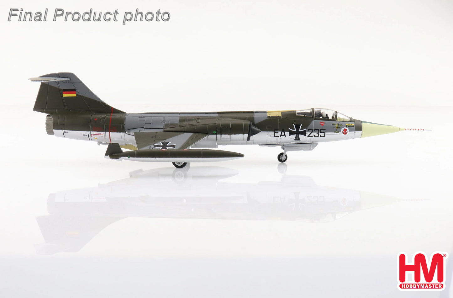 HOBBY MASTER RF104G STARGFIGHTER LUFTWAFFE EA+235 AG 51 "IMMELMANN" 1966