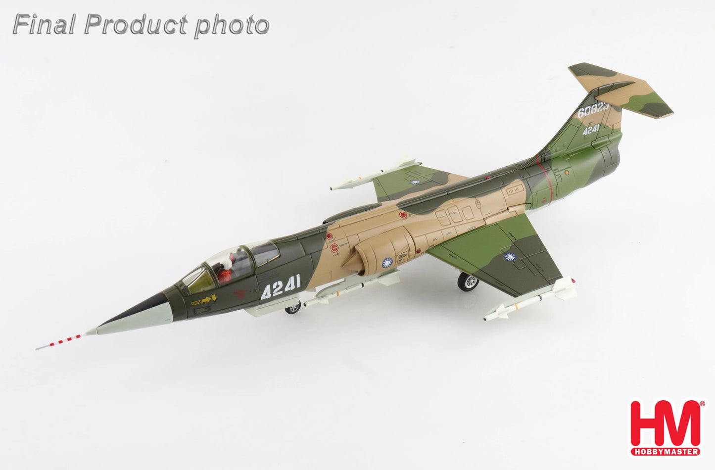 HOBBY MASTER F-104A ROCAF "ALISHAN 6 PROJECT" 4241, 41ST TFS 1970