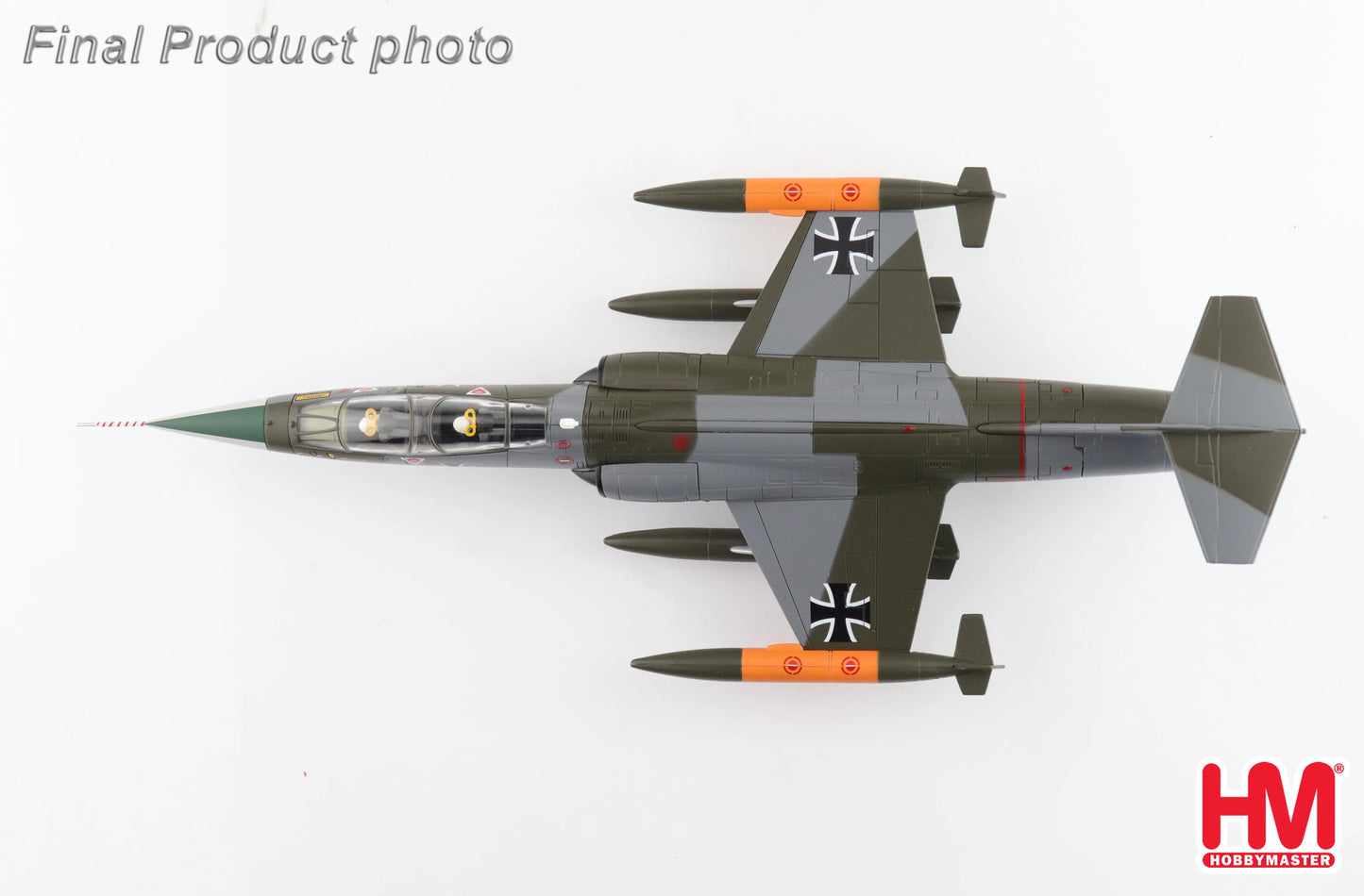 HOBBY MASTER TF-104G STARFIGHTER 27+87 JG 74 "MOLDERS" 1970'S
