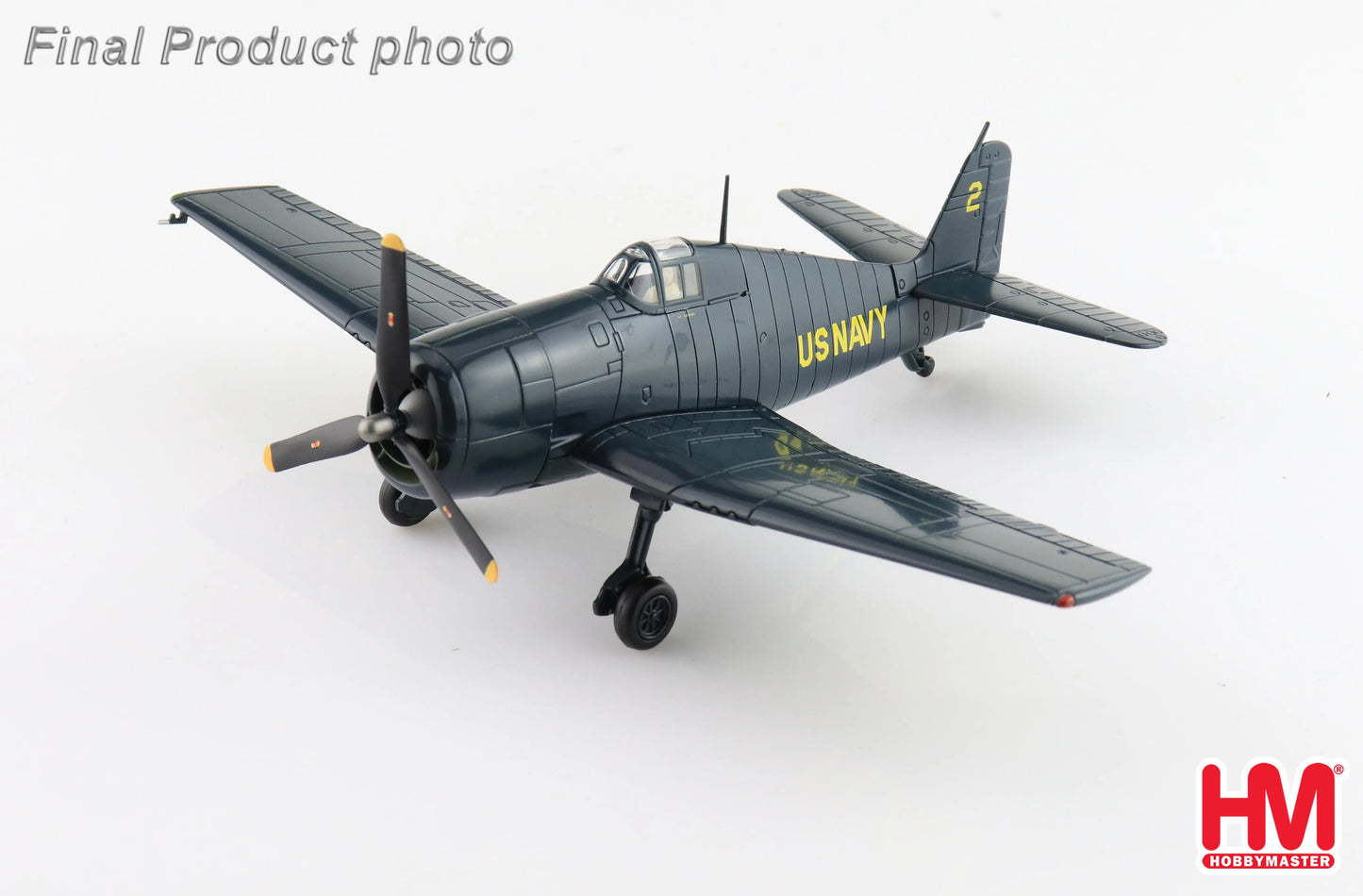HOBBY MASTER F6F-5 US NAVY "BLUE ANGELS" NO.2 AIRPLANE 1946