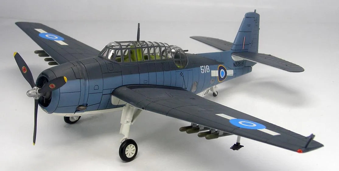 HOBBY MASTER TBF-1C AVENGER NZ2518 "PLONKY" 30 SQUADRON RNZAF PIVA BOUGAINVILLE 1944