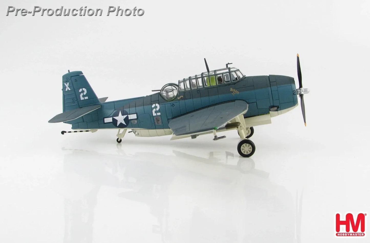 HOBBY MASTER TBM-1C AVENGER BARBARA III LT.GEORGE BUSH