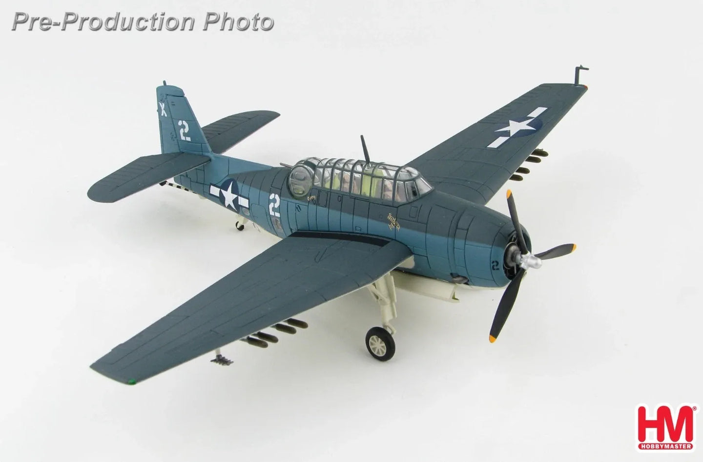 HOBBY MASTER TBM-1C AVENGER BARBARA III LT.GEORGE BUSH