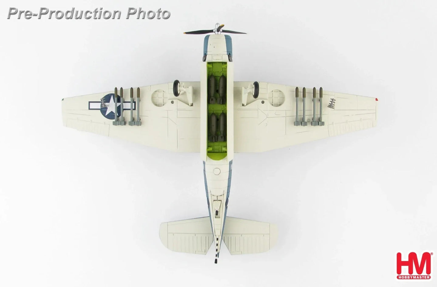 HOBBY MASTER TBM-1C AVENGER BARBARA III LT.GEORGE BUSH
