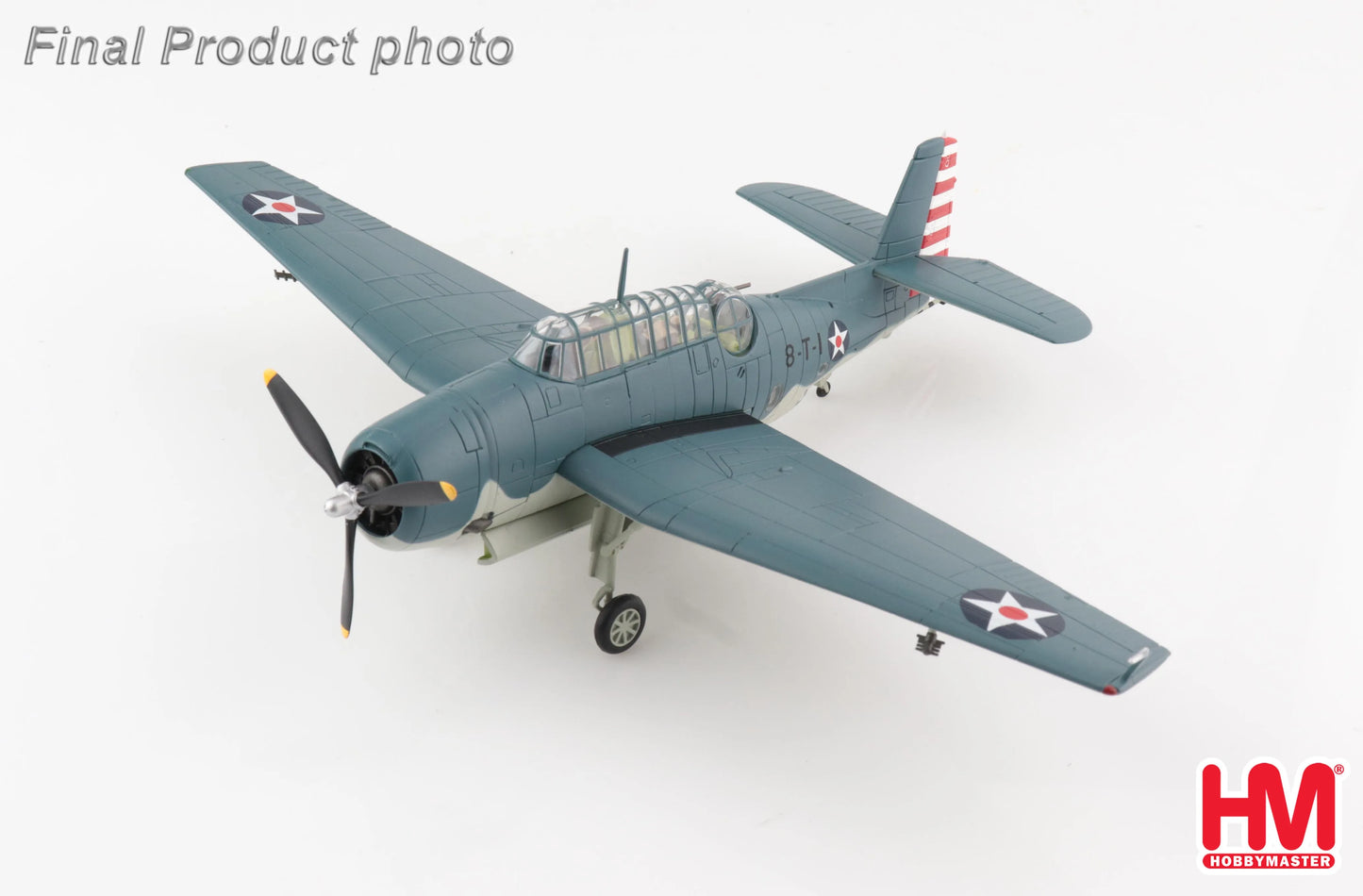 HOBBY MASTER TBF-1 AVENGER 8-T-1 NAS NORFOLK, MAY 1942