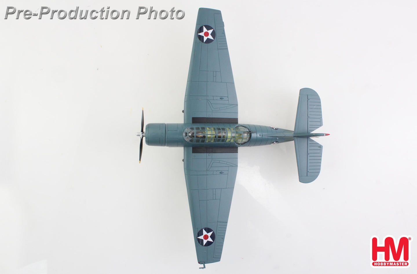 HOBBY MASTER TBF-1 FIRST AVENGER US NAVY JAN 1942 (W/DECAL FOR 8-T-1 TO 8-T-6)