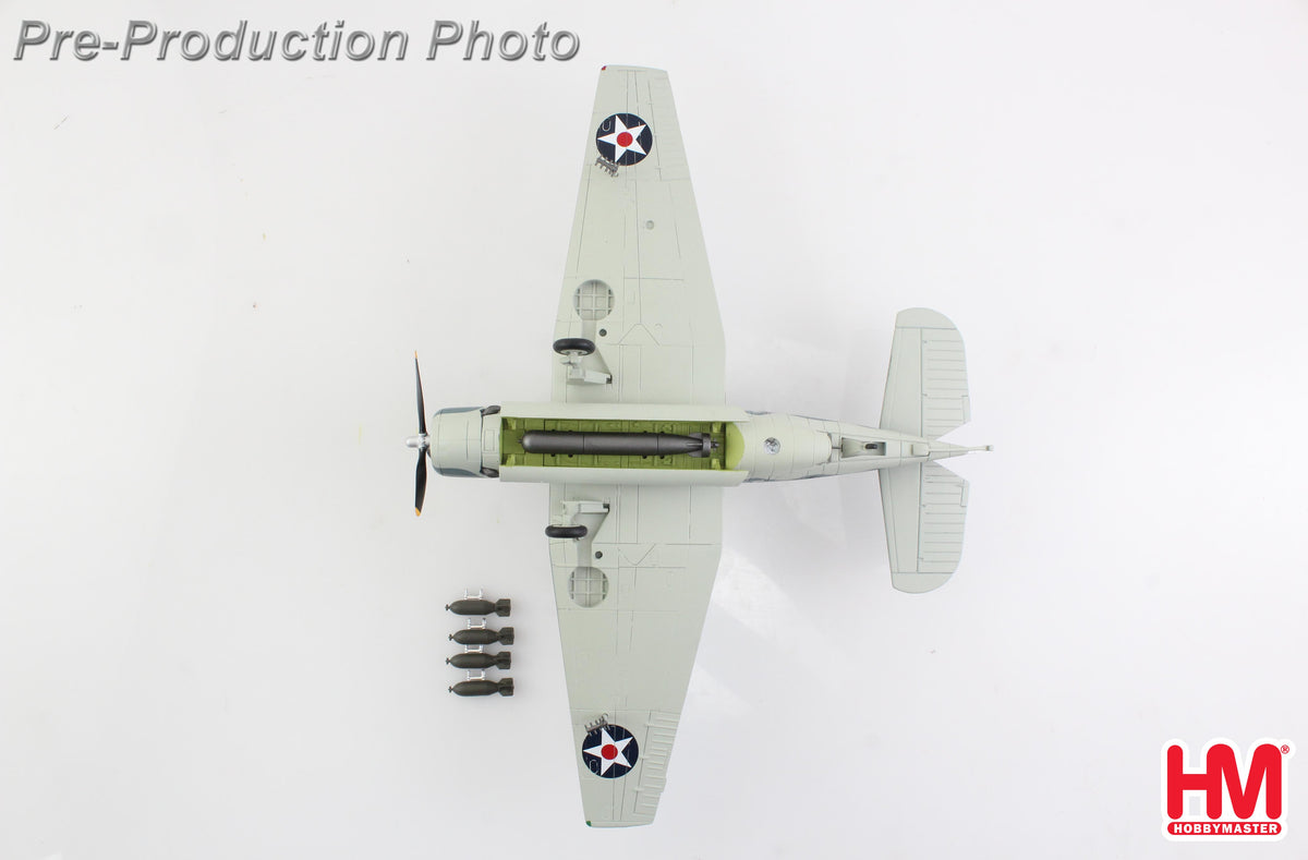 HOBBY MASTER TBF-1 FIRST AVENGER US NAVY JAN 1942 (W/DECAL FOR 8-T-1 TO 8-T-6)