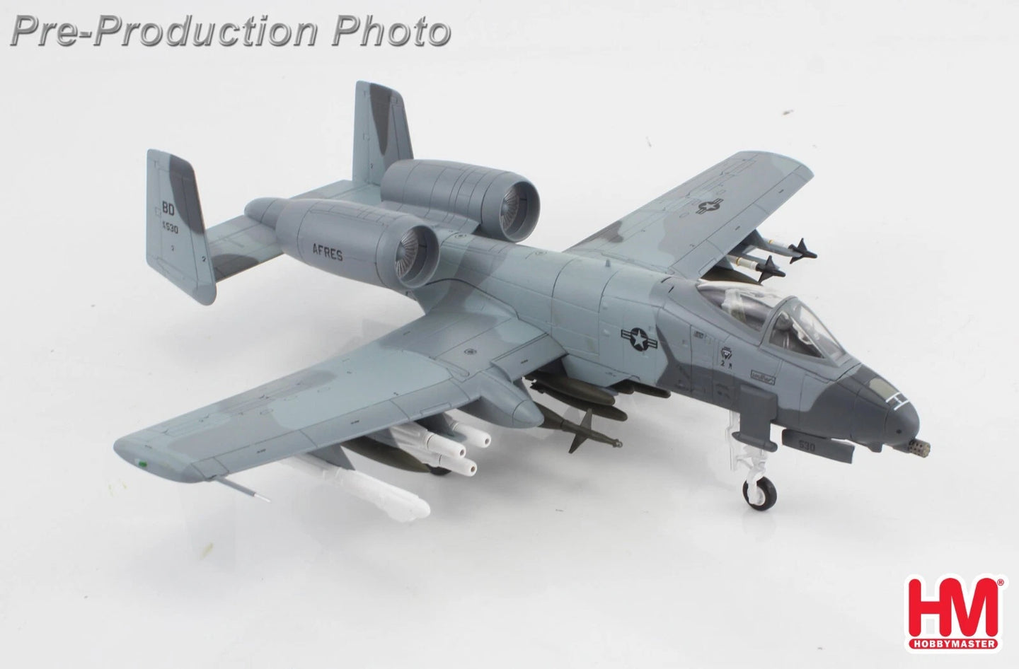 HOBBY MASTER A-10A "FLIPPER" AF76-0530 47TH TFS 1990 (W/12 X MK.82 2 X GBU-10 6 X AGM-65 2 X AIM-9)