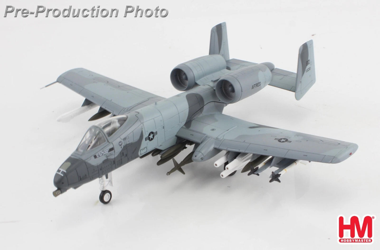 HOBBY MASTER A-10A "FLIPPER" AF76-0530 47TH TFS 1990 (W/12 X MK.82 2 X GBU-10 6 X AGM-65 2 X AIM-9)
