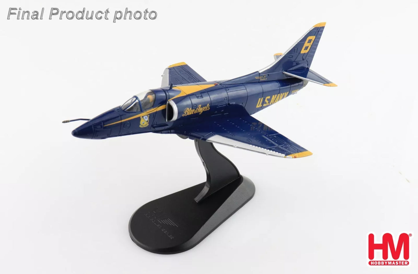 HOBBY MASTER A-4E BLUE ANGELS NO. 8 US NAVY TOKUSHIMA 2008 "DR NAKANISHI"