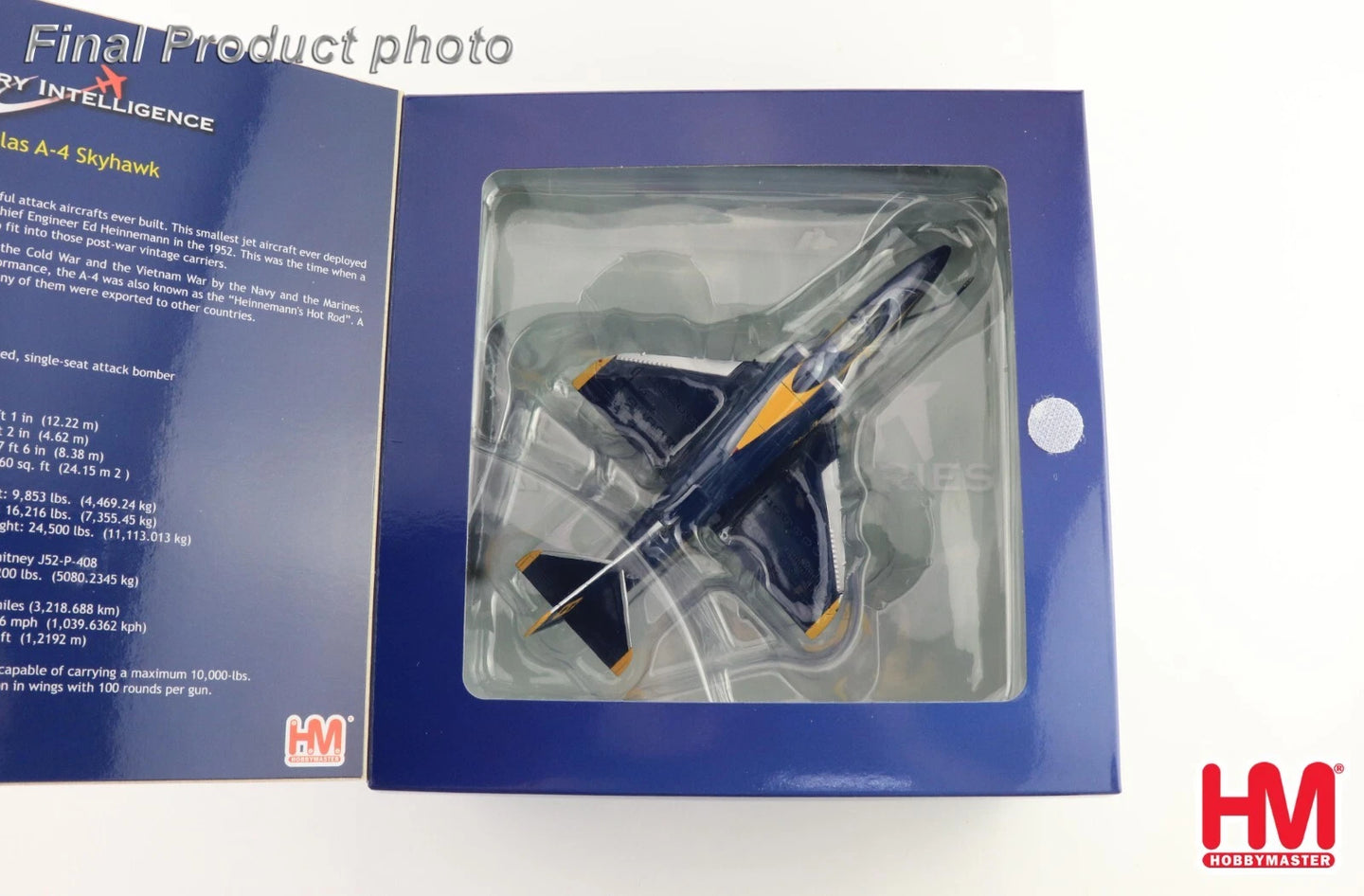 HOBBY MASTER A-4E BLUE ANGELS NO. 8 US NAVY TOKUSHIMA 2008 "DR NAKANISHI"