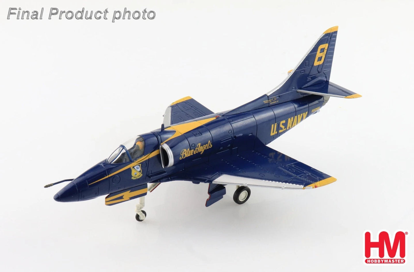 HOBBY MASTER A-4E BLUE ANGELS NO. 8 US NAVY TOKUSHIMA 2008 "DR NAKANISHI"