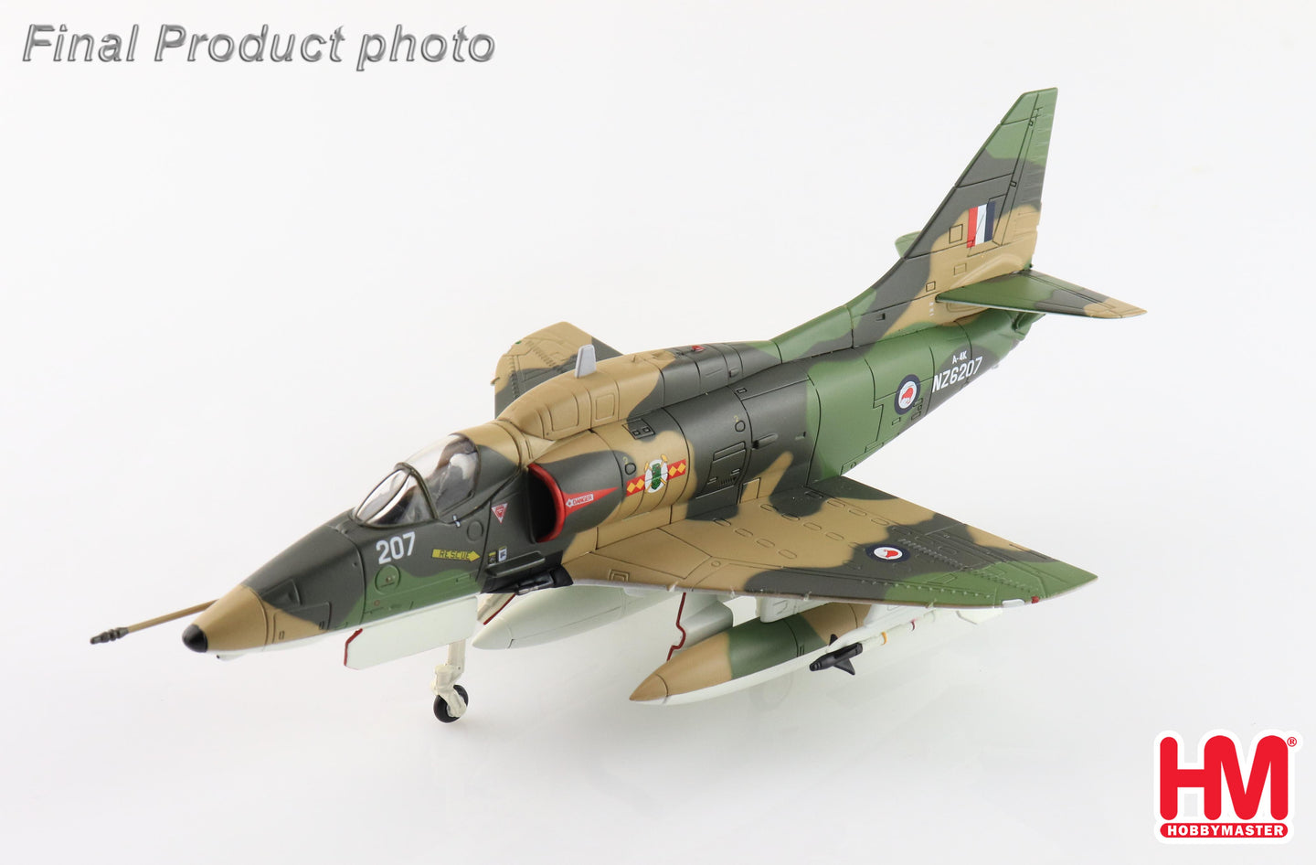 HOBBY MASTER A-4K SKYHAWK RNZAF NO.75 SQUADRON NZ6207 NEW ZEALAND