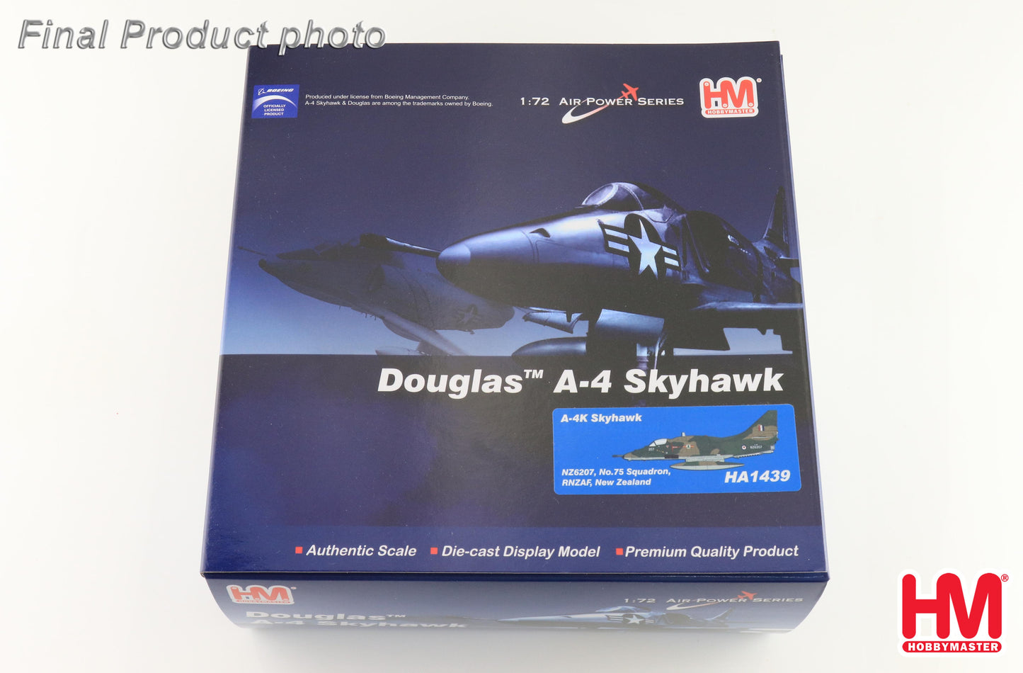 HOBBY MASTER A-4K SKYHAWK RNZAF NO.75 SQUADRON NZ6207 NEW ZEALAND