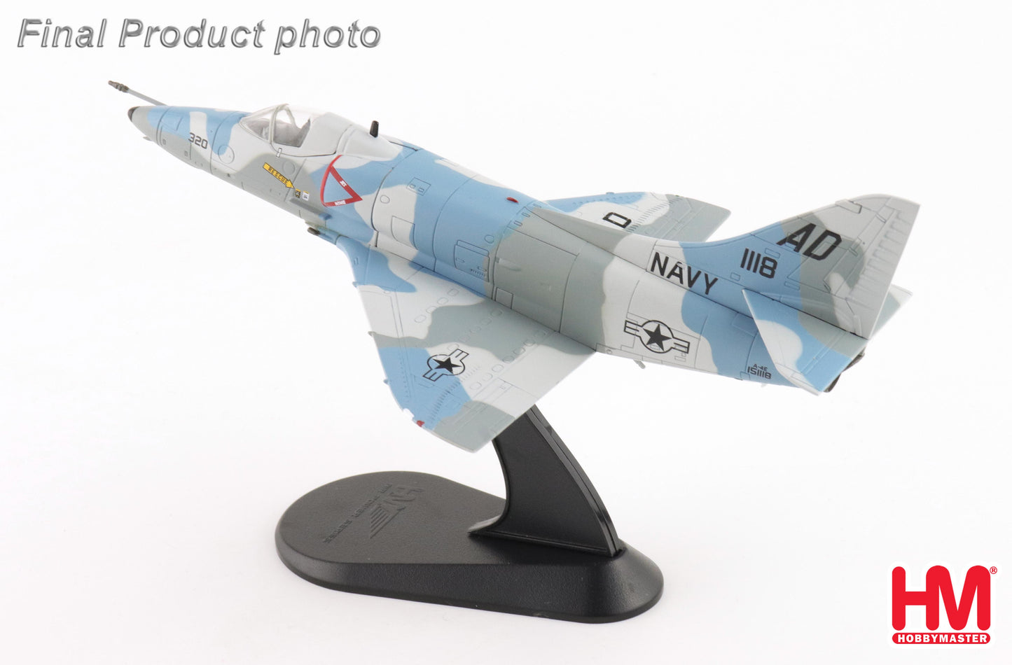 HOBBY MASTER A-4E SKYHAWK US NAVY "AGGRESSOR SCHEME" 151118 VA-43 1975