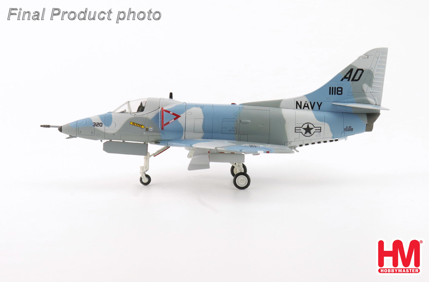 HOBBY MASTER A-4E SKYHAWK US NAVY "AGGRESSOR SCHEME" 151118 VA-43 1975